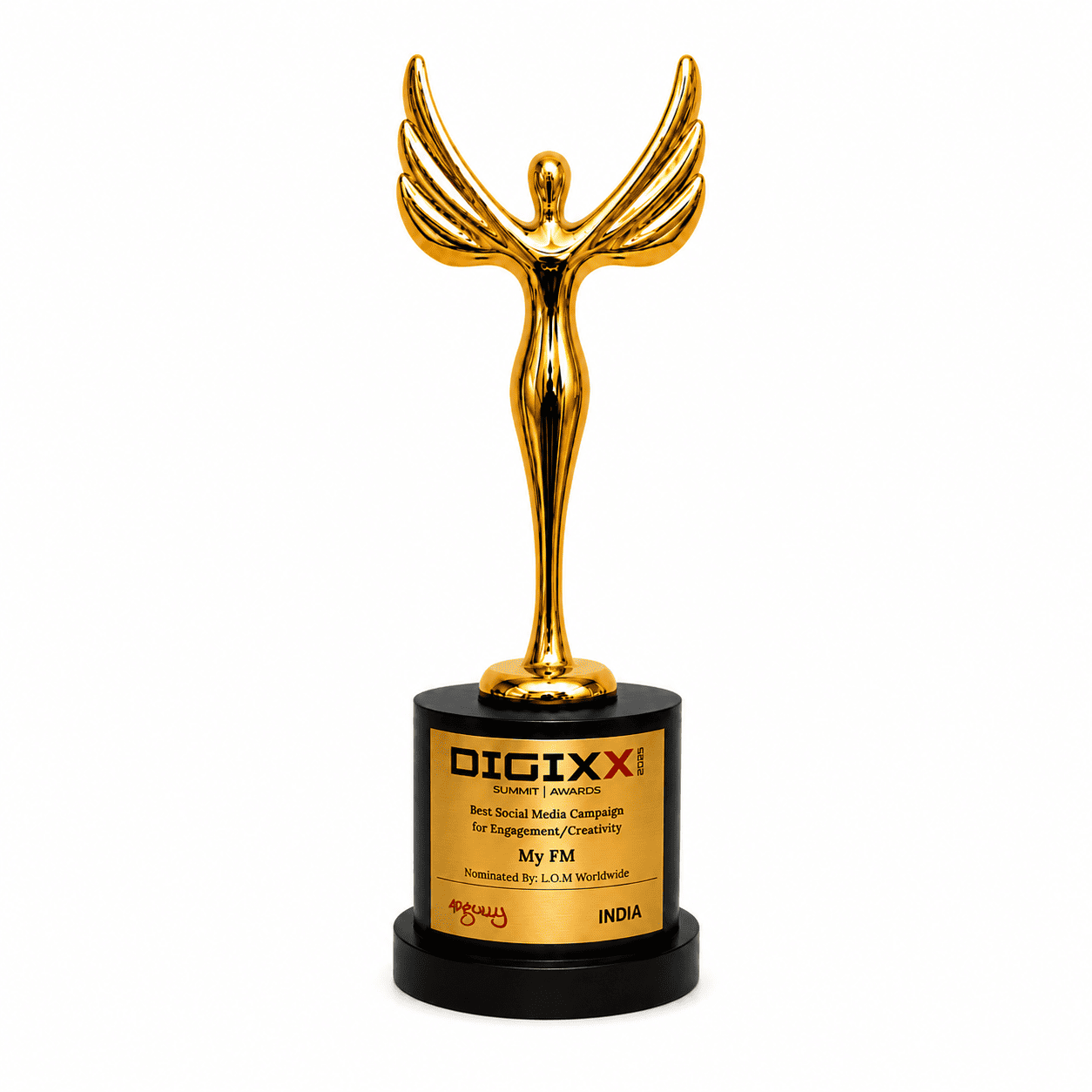 Best Social Media Campaign for Engagement/Creativity award